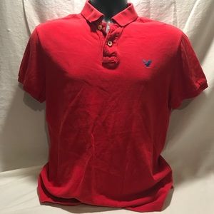 American Eagle Outfitters Red POLO SHIRT.